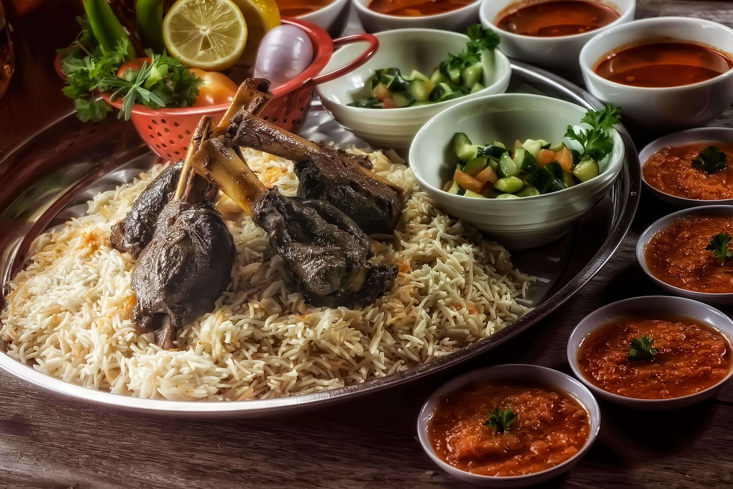 A popular meal in Dubai